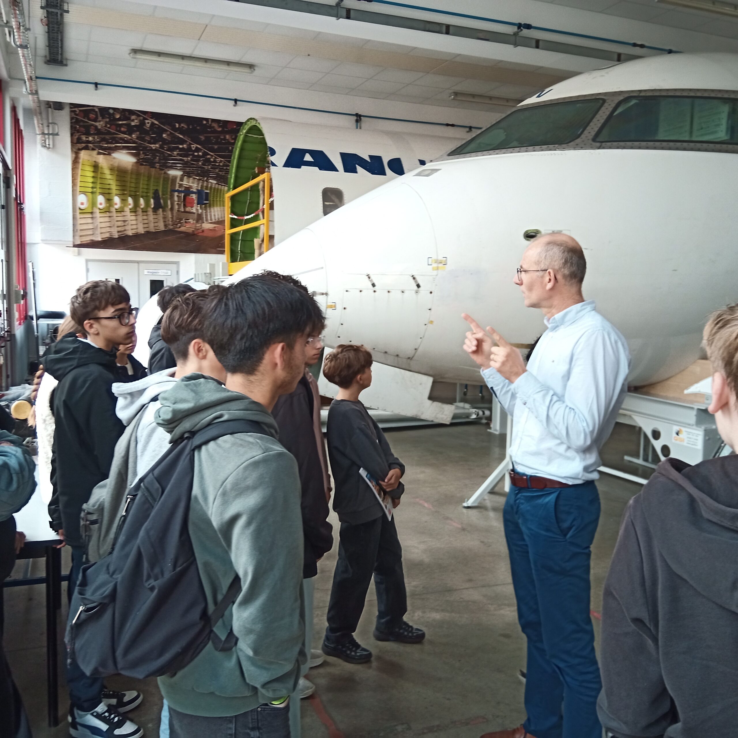 Sortie découverte dans le milieu aéronautique